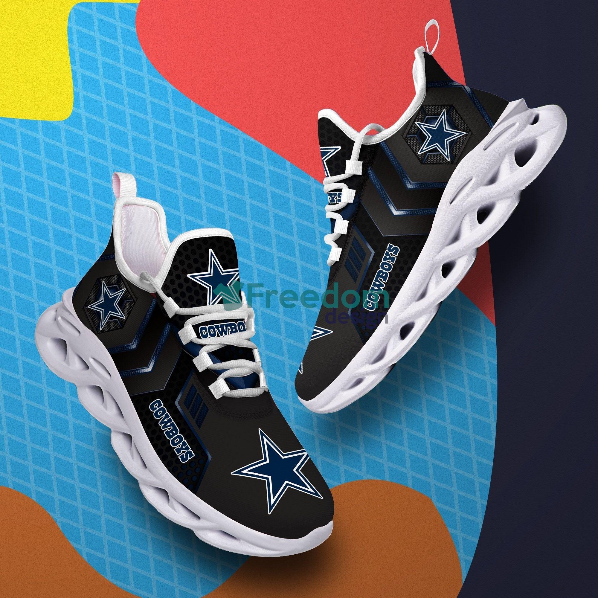 Dallas Cowboys Max Soul Snesker Running Shoes For Fans Product Photo 2