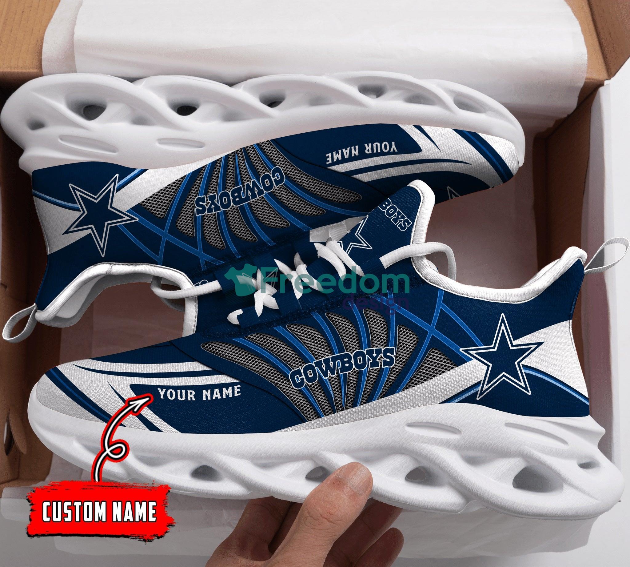 Dallas Cowboys Personalized Name Max Soul Snesker Running Shoes Product Photo 2