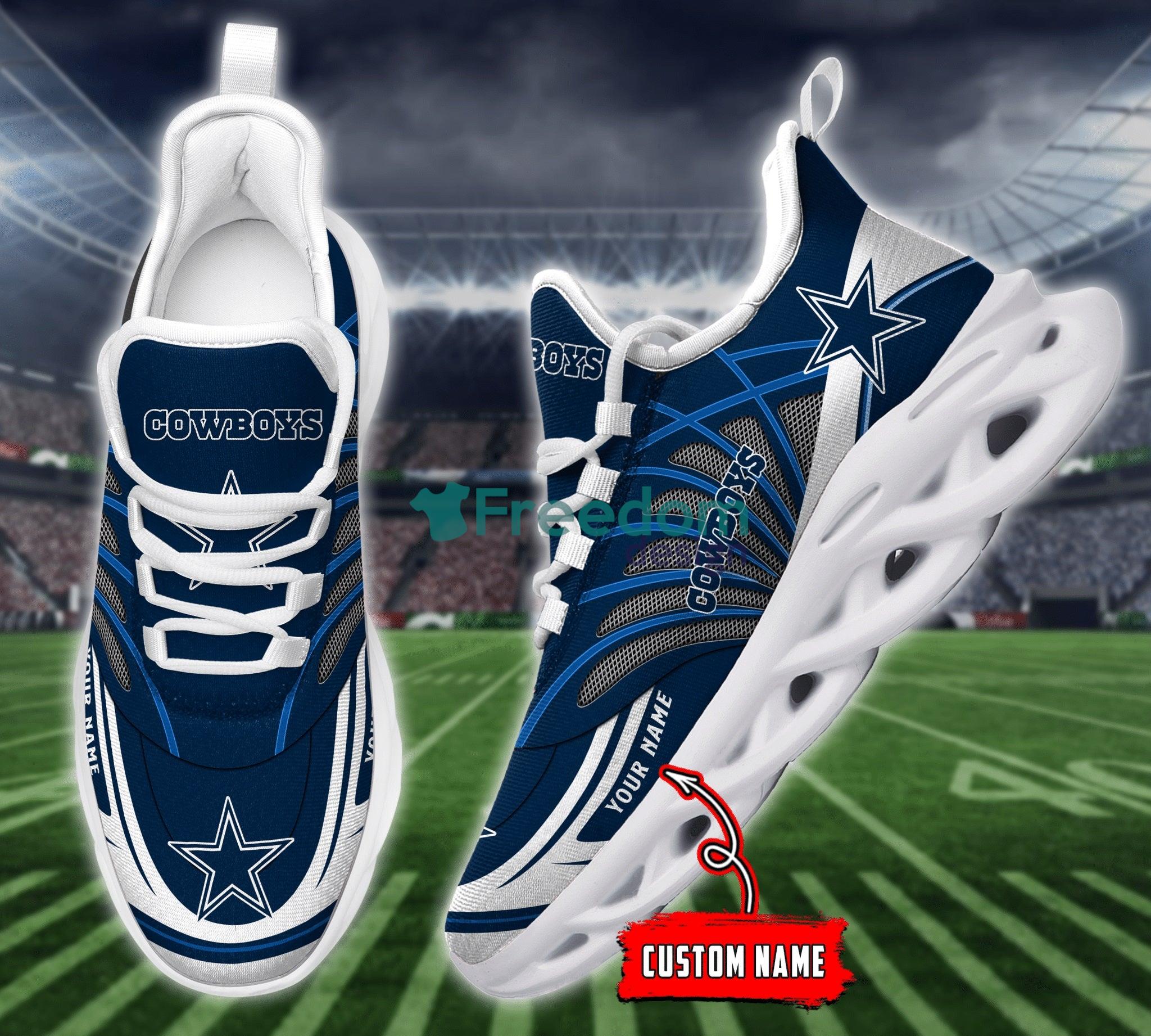 Dallas Cowboys Personalized Name Max Soul Snesker Running Shoes Product Photo 1