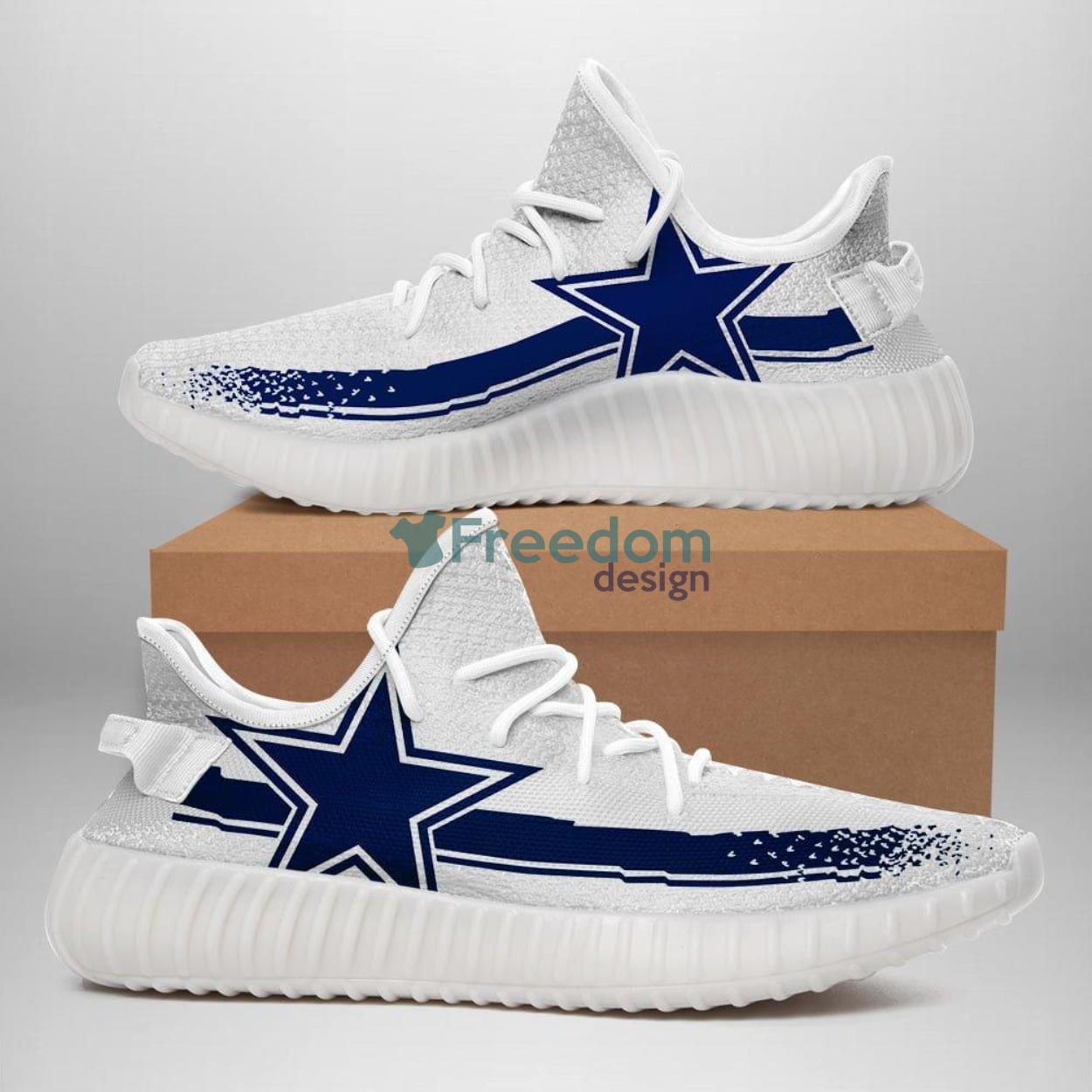 Dallas Cowboys Team Sport Lover Yeezy Shoes Product Photo 1