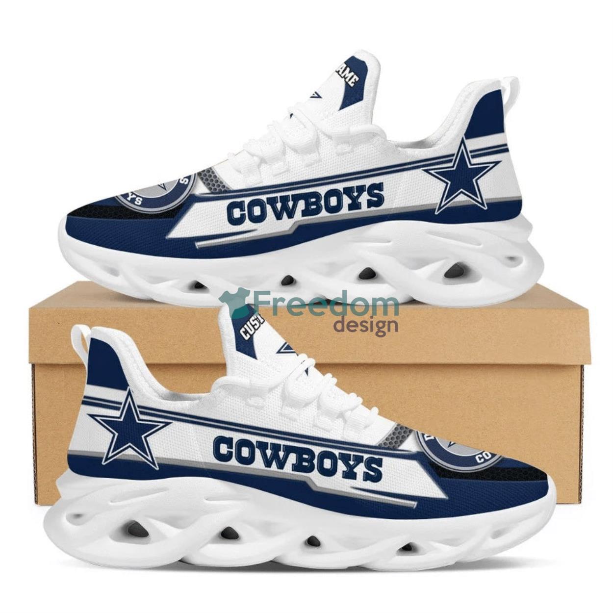 Dallas Cowboys Fans Air Max Soul Snesker Running Shoes - Freedomdesign