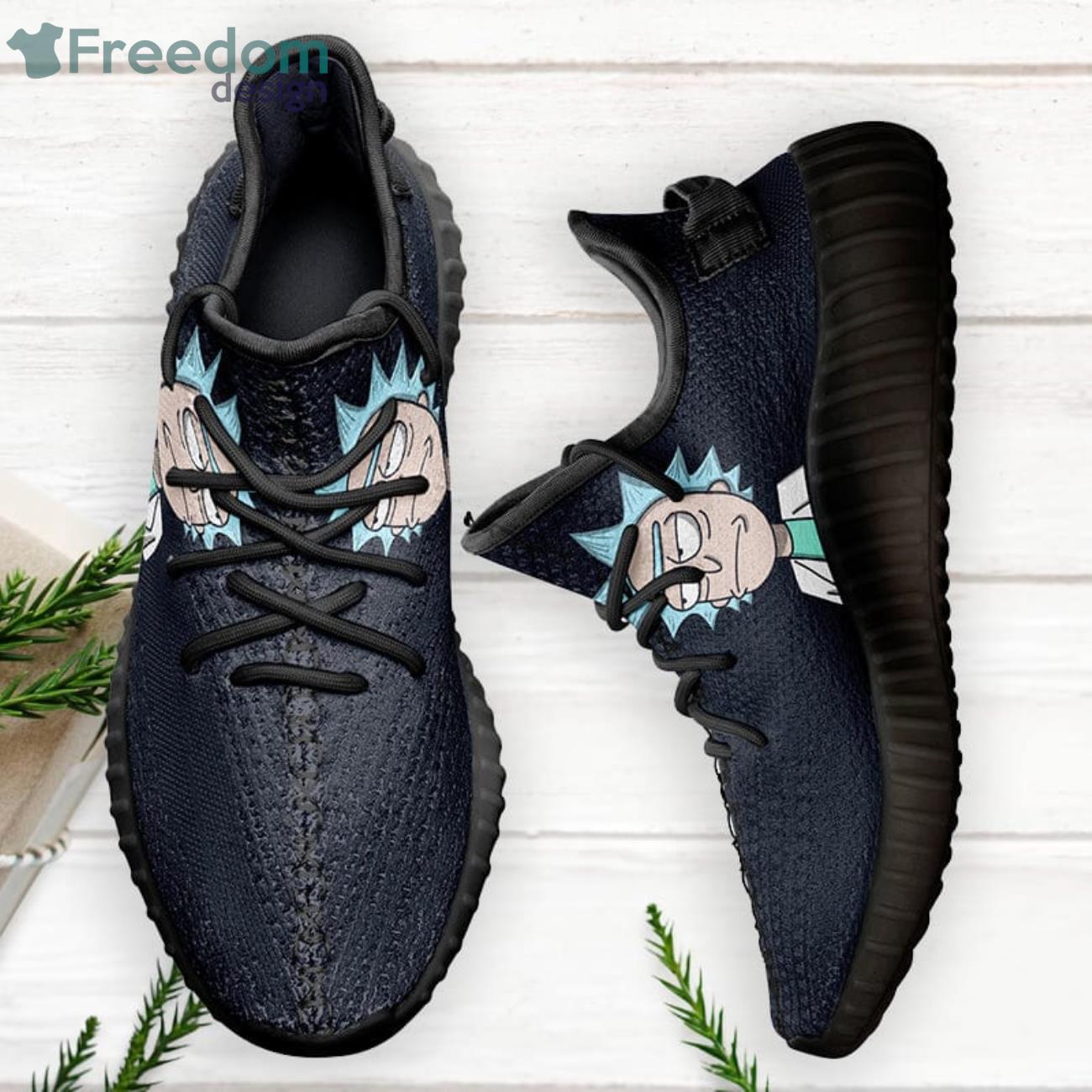 Louis Vuitton Rick And Morty Yeezy Boost Shoes Sport Sneakers