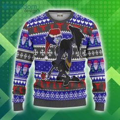 Death Note Custom Ryuk Christmas Ugly Sweater Anime 3D Sweater Product Photo 1