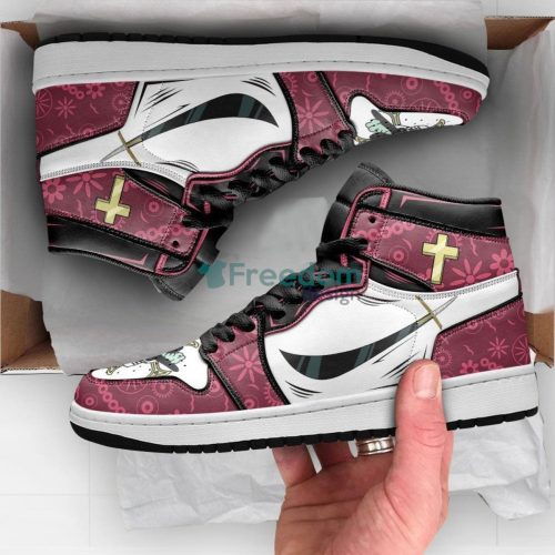 Dracule Mihawks Sword Sneakers Custom Anime One Piece Air Jordan Hightop Shoes