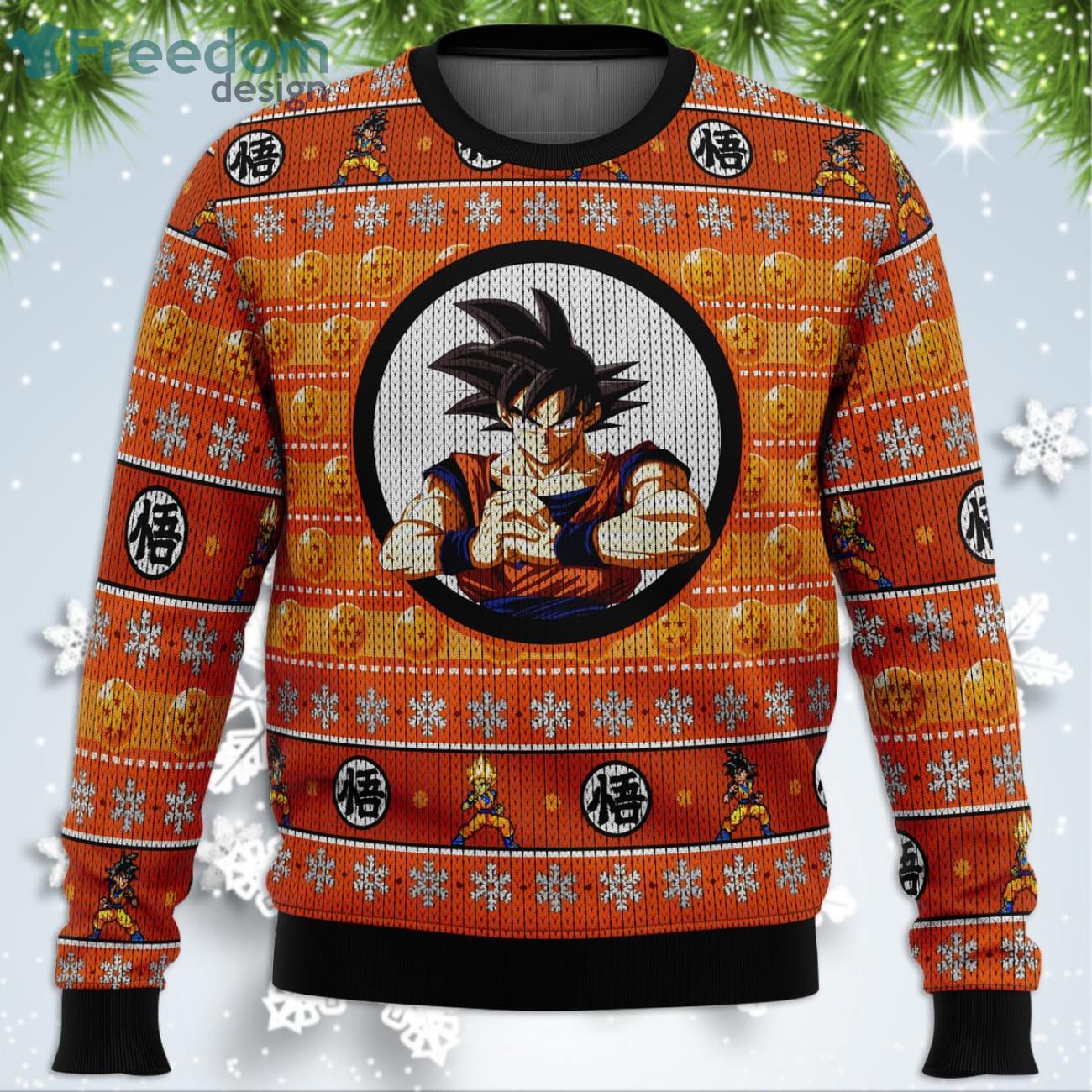 Dragonball Z Son Goku Funny Christmas 