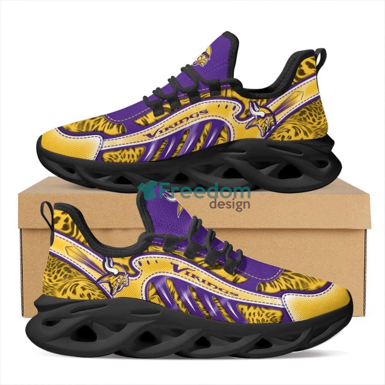 For Fans Minnesota Vikings Air Max Soul Snesker Running Shoes Product Photo 2