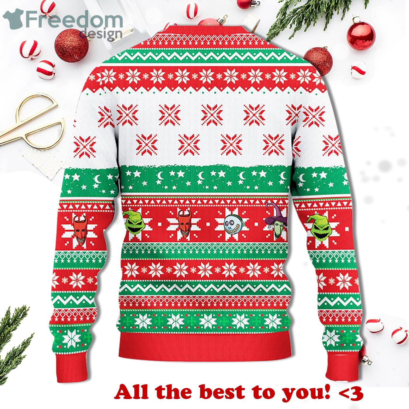 Friends Nightmare Halloween Ugly Christmas Sweater Product Photo 2