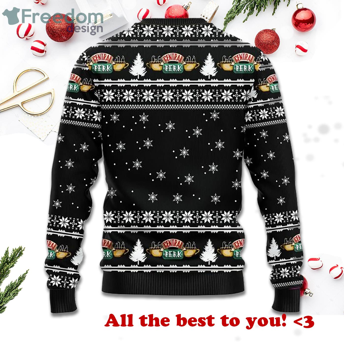 Friends Tv Show Ugly Christmas Sweater Product Photo 1