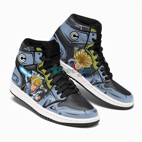 Future Trunks Sneakers Dragon Ball Custom Anime Air Jordan Hightop Shoes