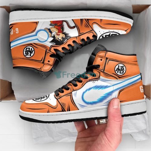 Goku Custom Kamehame Power Dragon Ball Anime Air Jordan Hightop Shoes