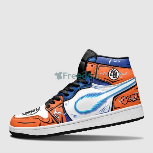 Goku Kamehameha Dragon Ball Custom Anime Air Jordan Hightop Shoes