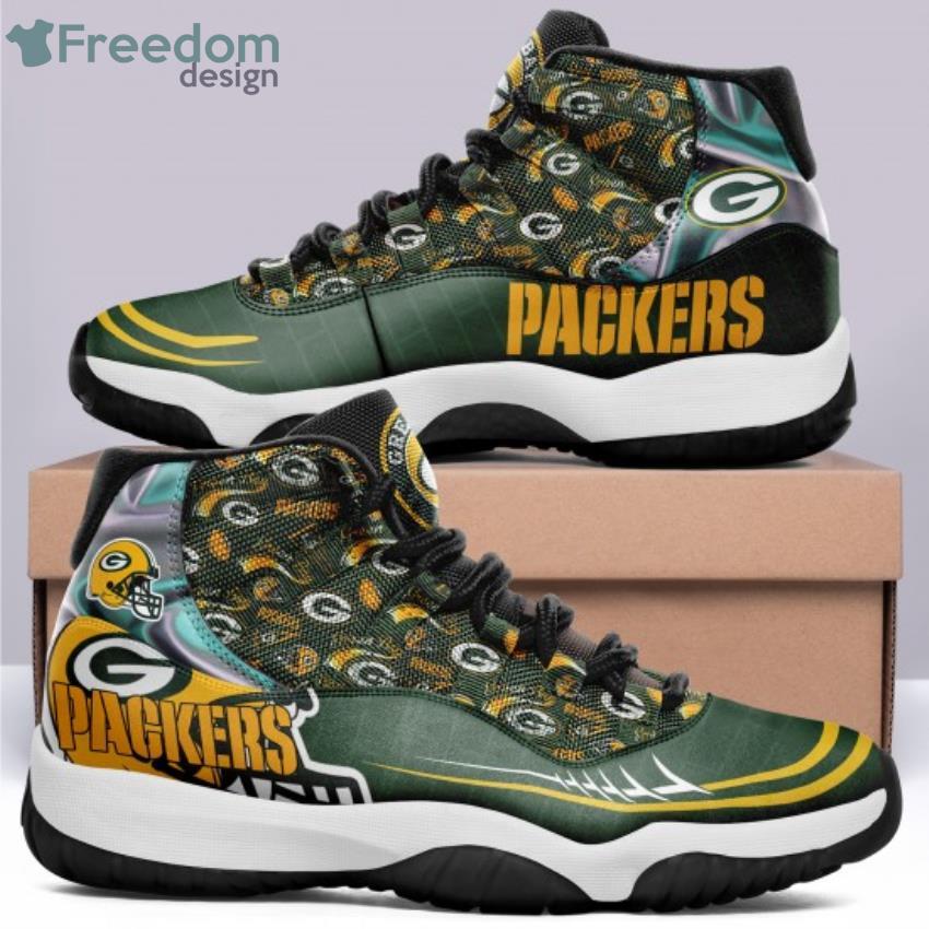 Green Bay Packers NFL Air Jordan 11 Sneakers Shoes Gift For Fans -  Freedomdesign