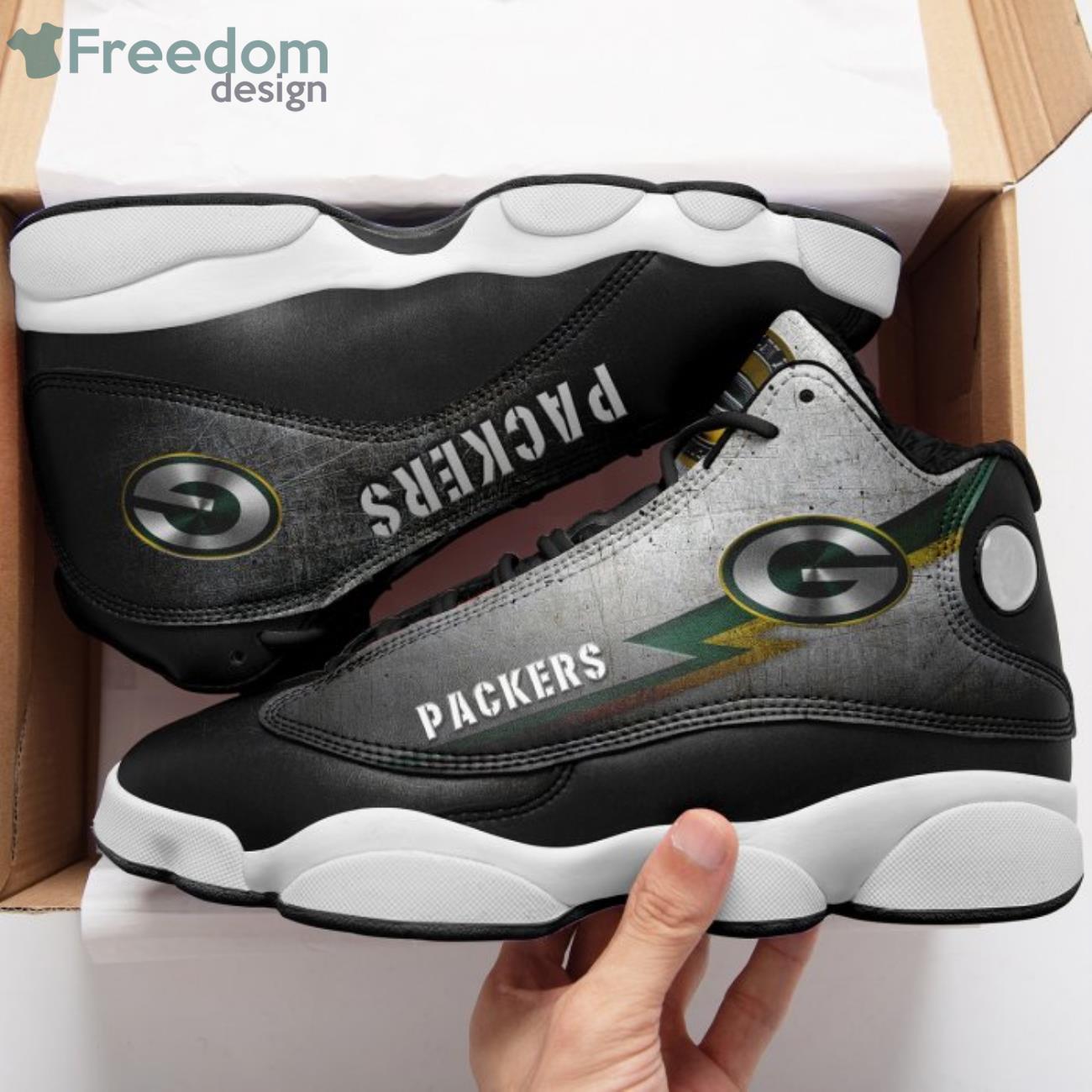 Green Bay Packers Air Jordan 13 Sneakers Nfl Custom Sport Shoes -  Freedomdesign