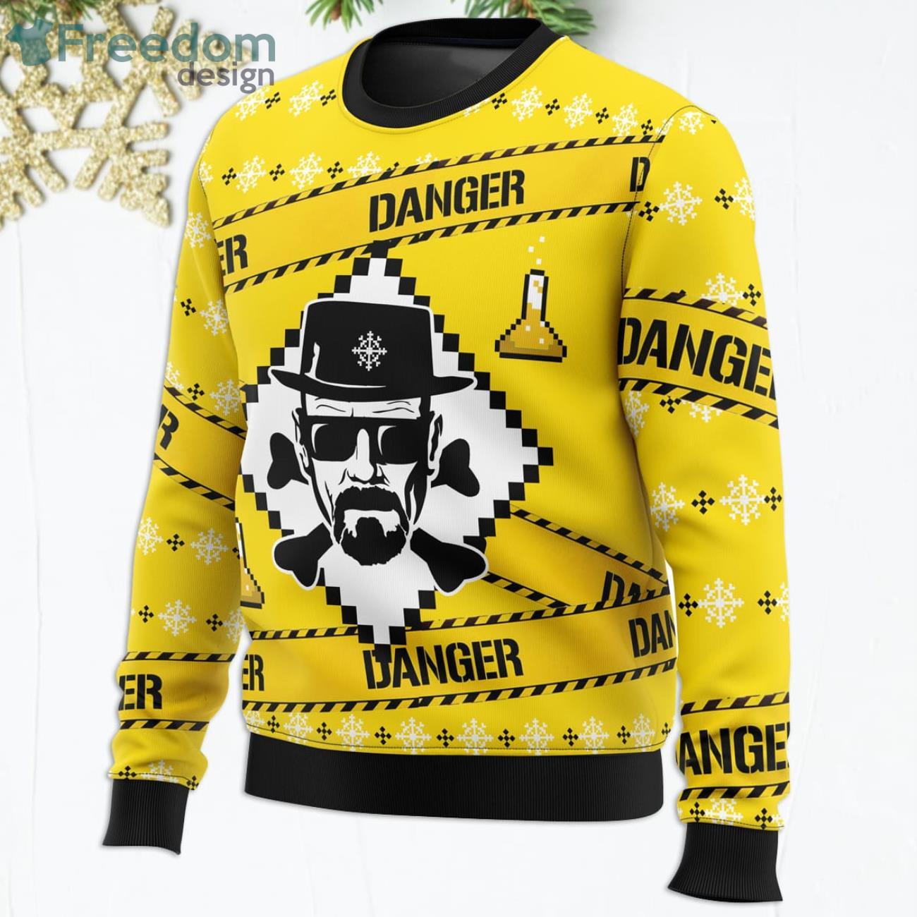 Heisenberg Breaking Bad Christmas Funny Christmas Gift Ugly Christmas Sweater image Heisenberg Breaking Bad Christmas Funny Christmas Gift Ugly Christmas Sweater Product Photo 2