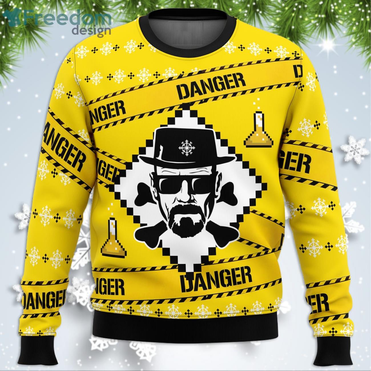 Heisenberg Breaking Bad Christmas Funny Christmas Gift Ugly Christmas Sweater Product Photo 1 Heisenberg Breaking Bad Christmas Funny Christmas Gift Ugly Christmas Sweater Product Photo 1