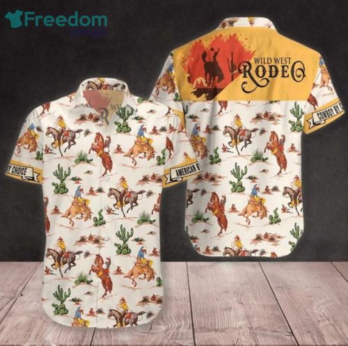 Horse Cowboy Wild West Rodeo Hawaiian Shirt For Men & Women