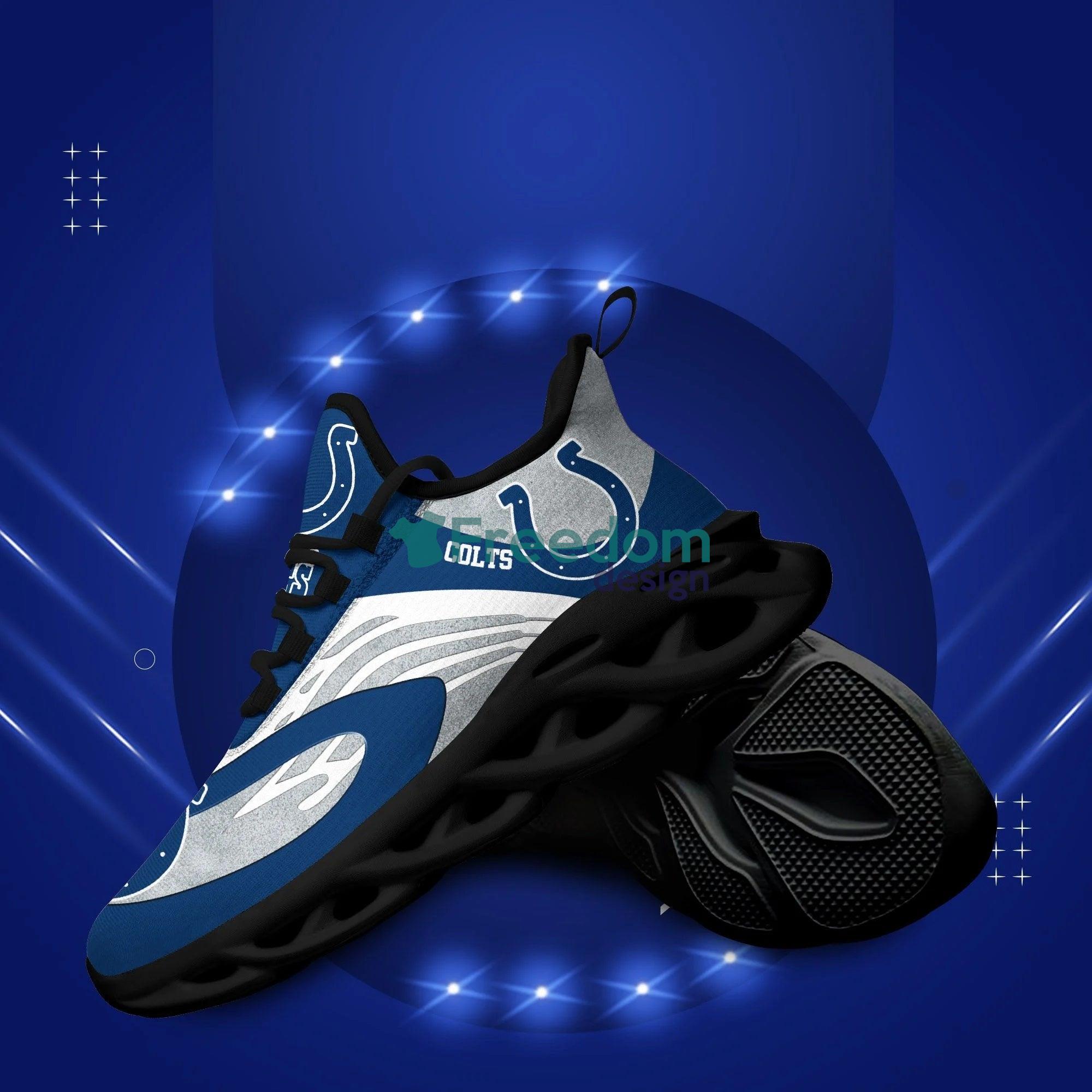 Indianapolis Colts Cool Max Soul Shoes For Fans Product Photo 2