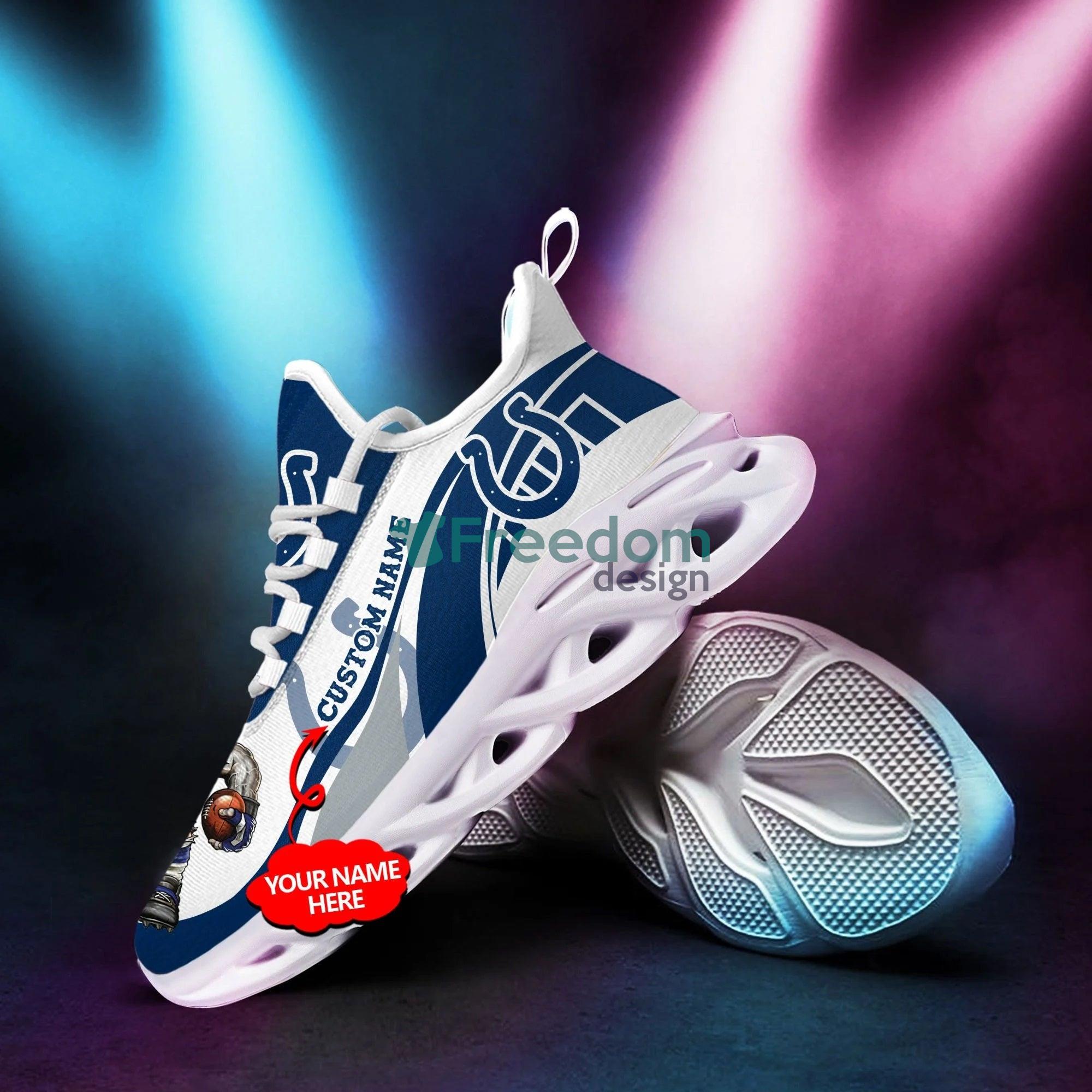 Indianapolis Colts Lover Max Soul Snesker Running Shoes Product Photo 2