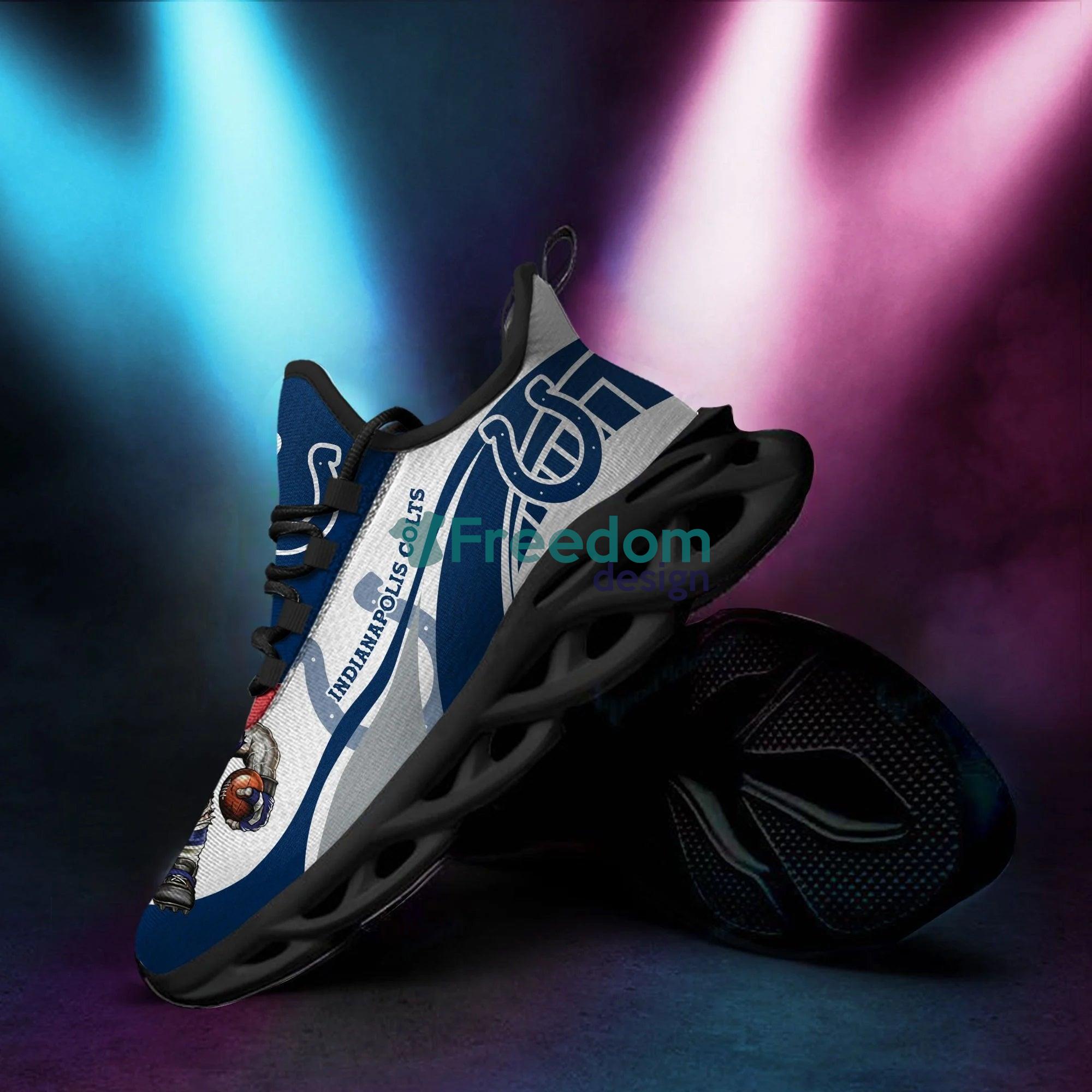 Indianapolis Colts Lover Max Soul Snesker Running Shoes Product Photo 1