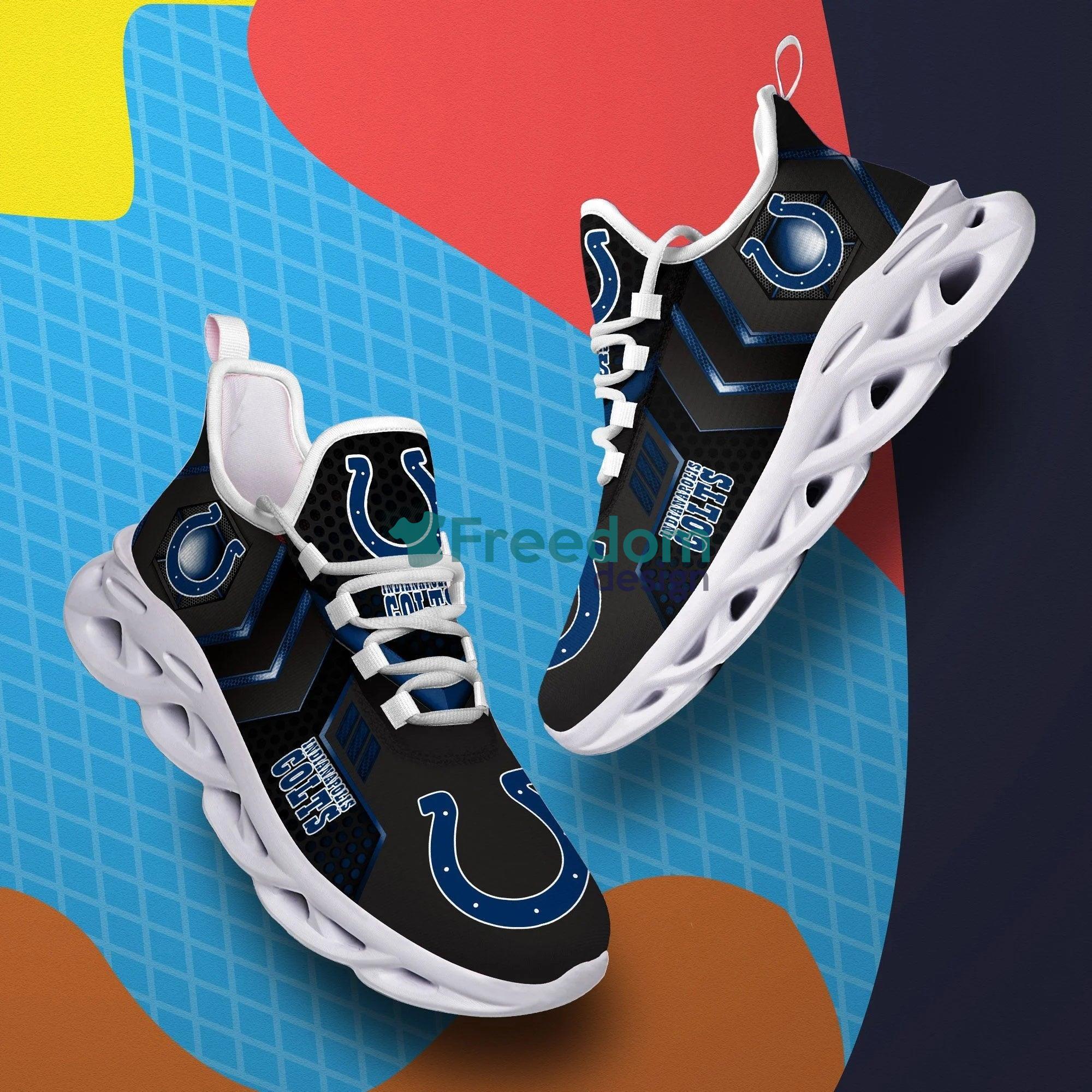 Indianapolis Colts Max Soul Snesker Running Shoes For Fans Product Photo 2