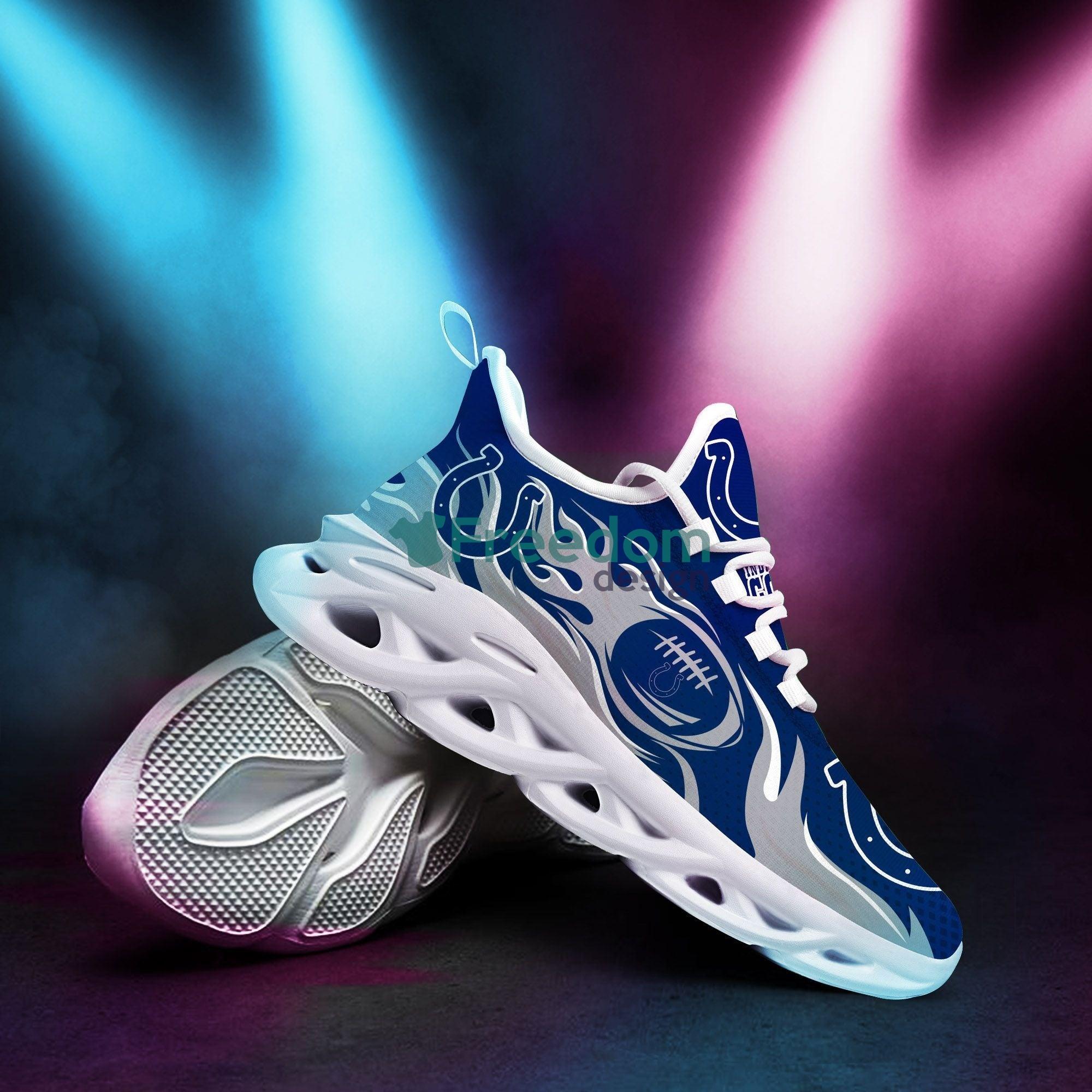 Indianapolis Colts Sport Fans Max Soul Snesker Running Shoes Product Photo 1