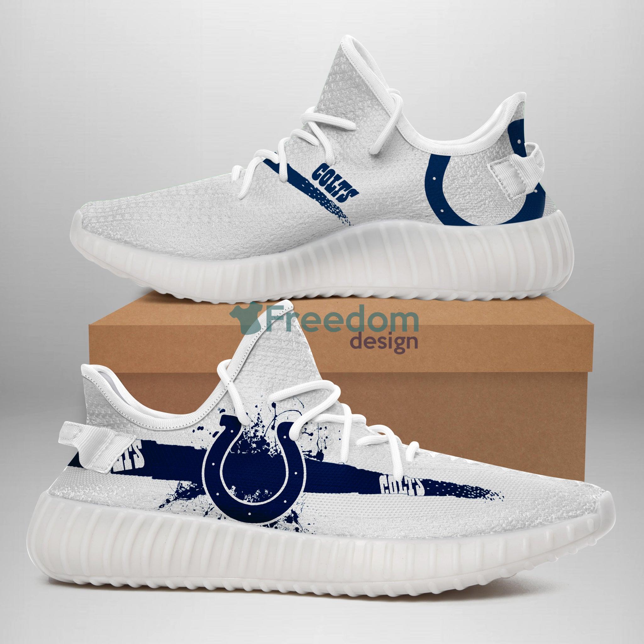 Indianapolis Colts Team Sport Lover Yeezy Shoes Product Photo 1