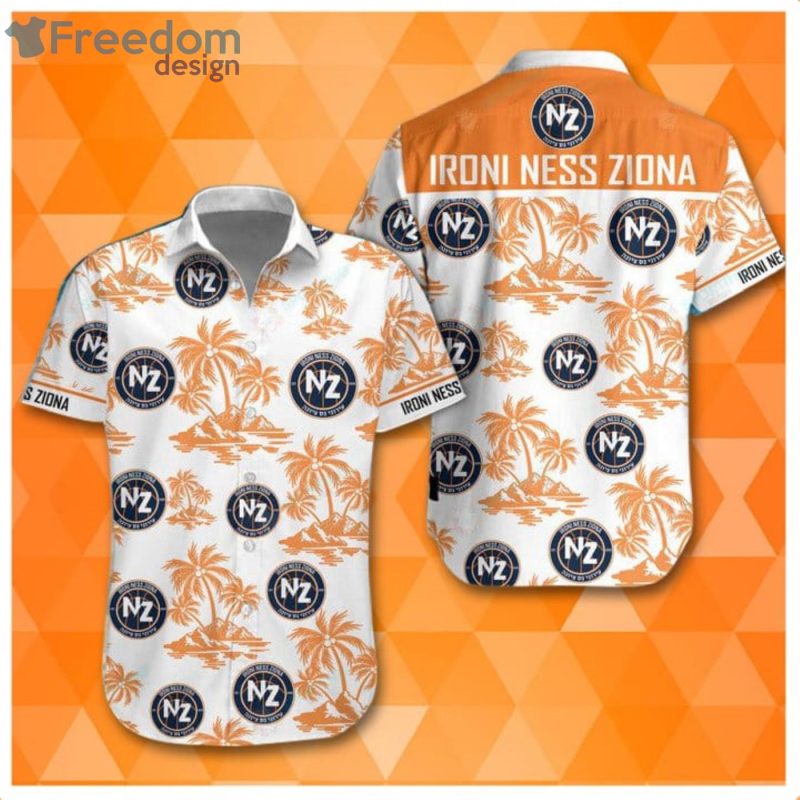 Hawaiian Shirt For Ironi Ness Ziona Fans With Palm Tree Print