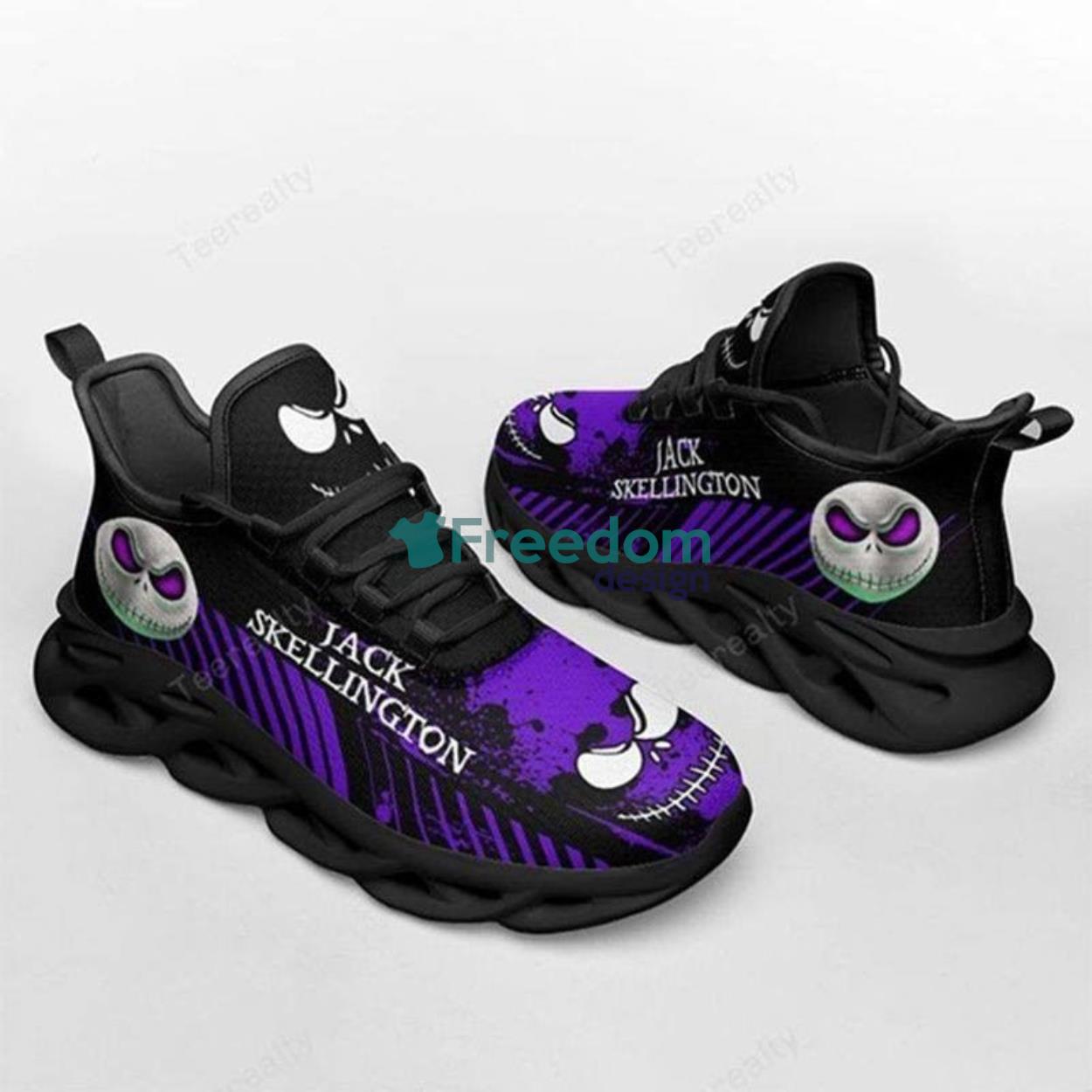 Jack Skellington Halloween Gift Running Max Soul Shoes Product Photo 1