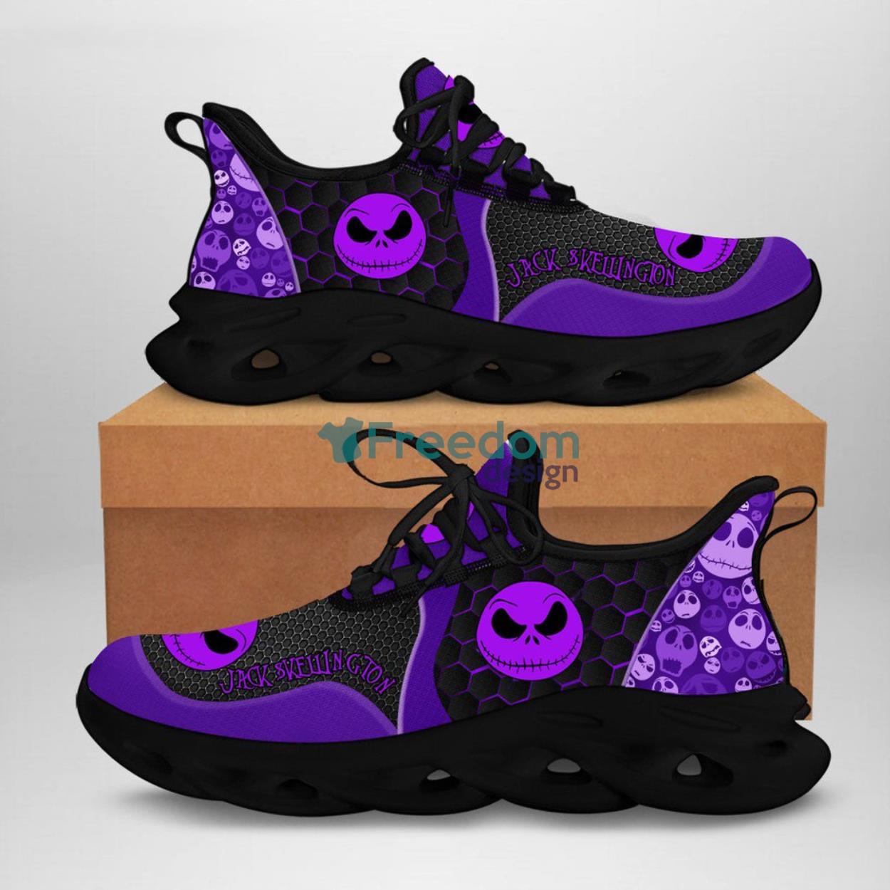 Jack Skellington Happy Halloween Max Soul Shoes Product Photo 1