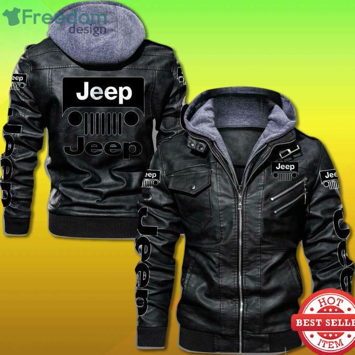 jeep jacket leather