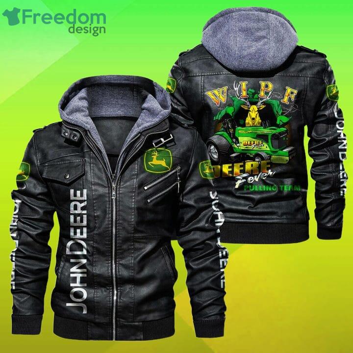 john deere leather jacket