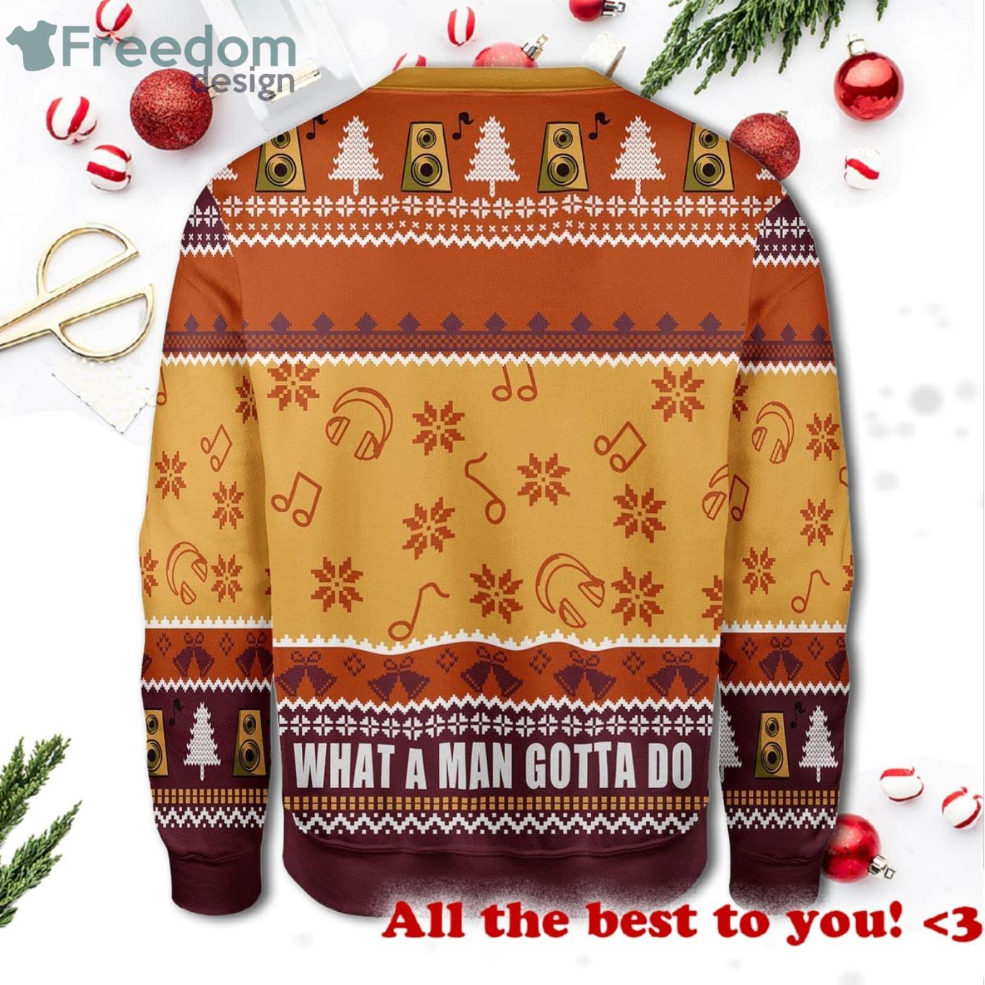 Jonas Brothers What A Man Gotta Do Christmas Ugly Sweater image Jonas Brothers What A Man Gotta Do Christmas Ugly Sweater Product Photo 2