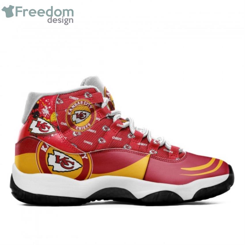 Kansas City Chiefs Logo Air Jordan 11 Sneakers Shoes