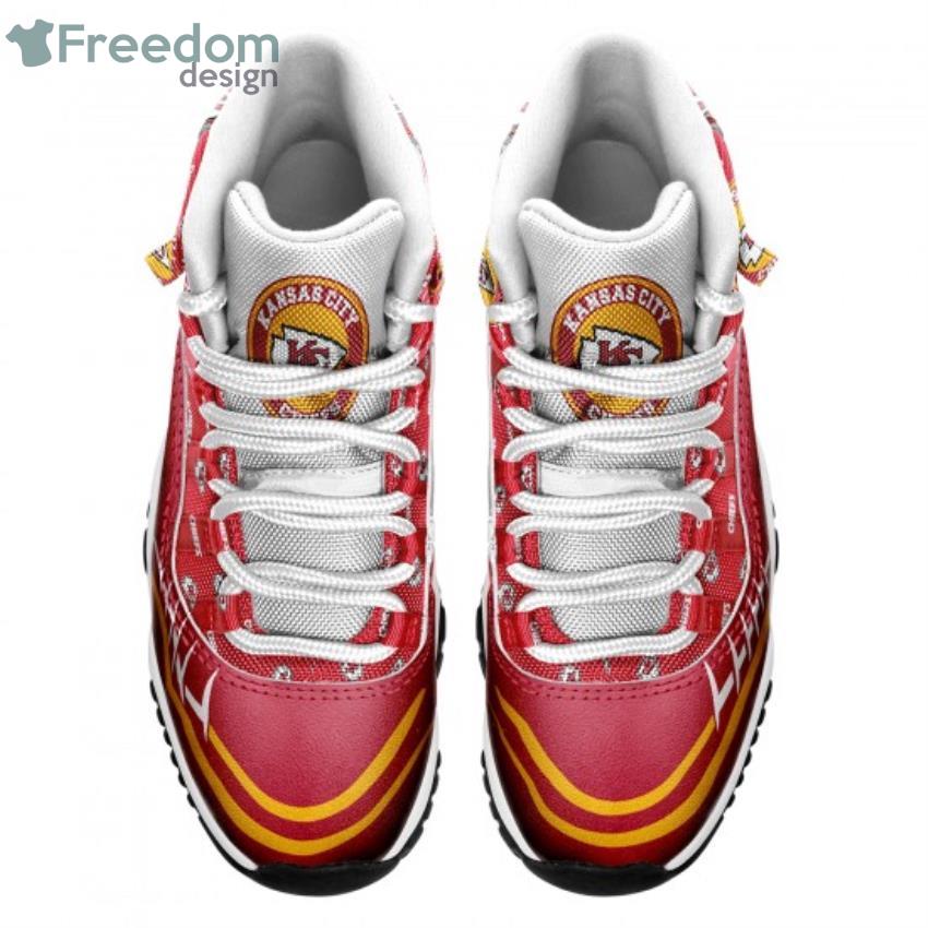 Kansas City Chiefs Logo Air Jordan 11 Sneakers Shoes