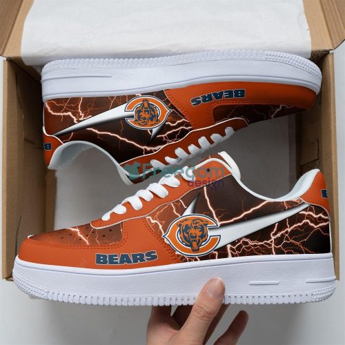 Light Chicago Bears Lover Best Gift Air Force Shoes For Fans