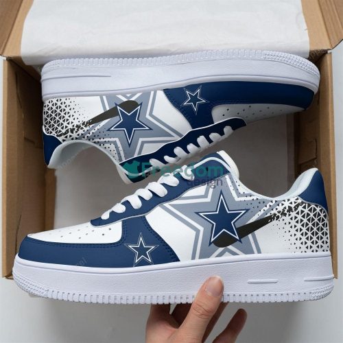 Logo Dallas Cowboys Team Best Gift Air Force Shoes For Fans