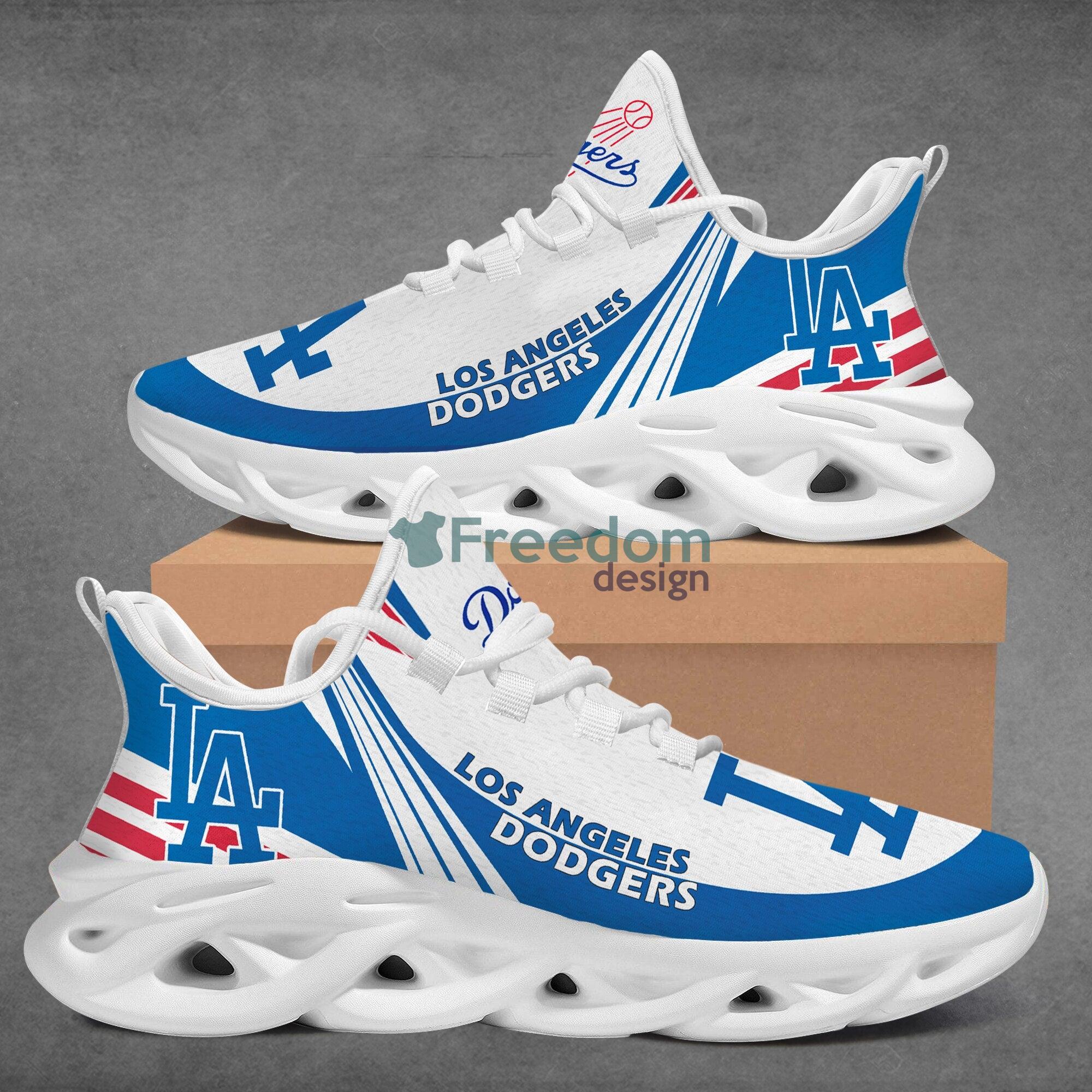 Los Angeles Dodgers Max Soul Snesker Running Shoes - Freedomdesign