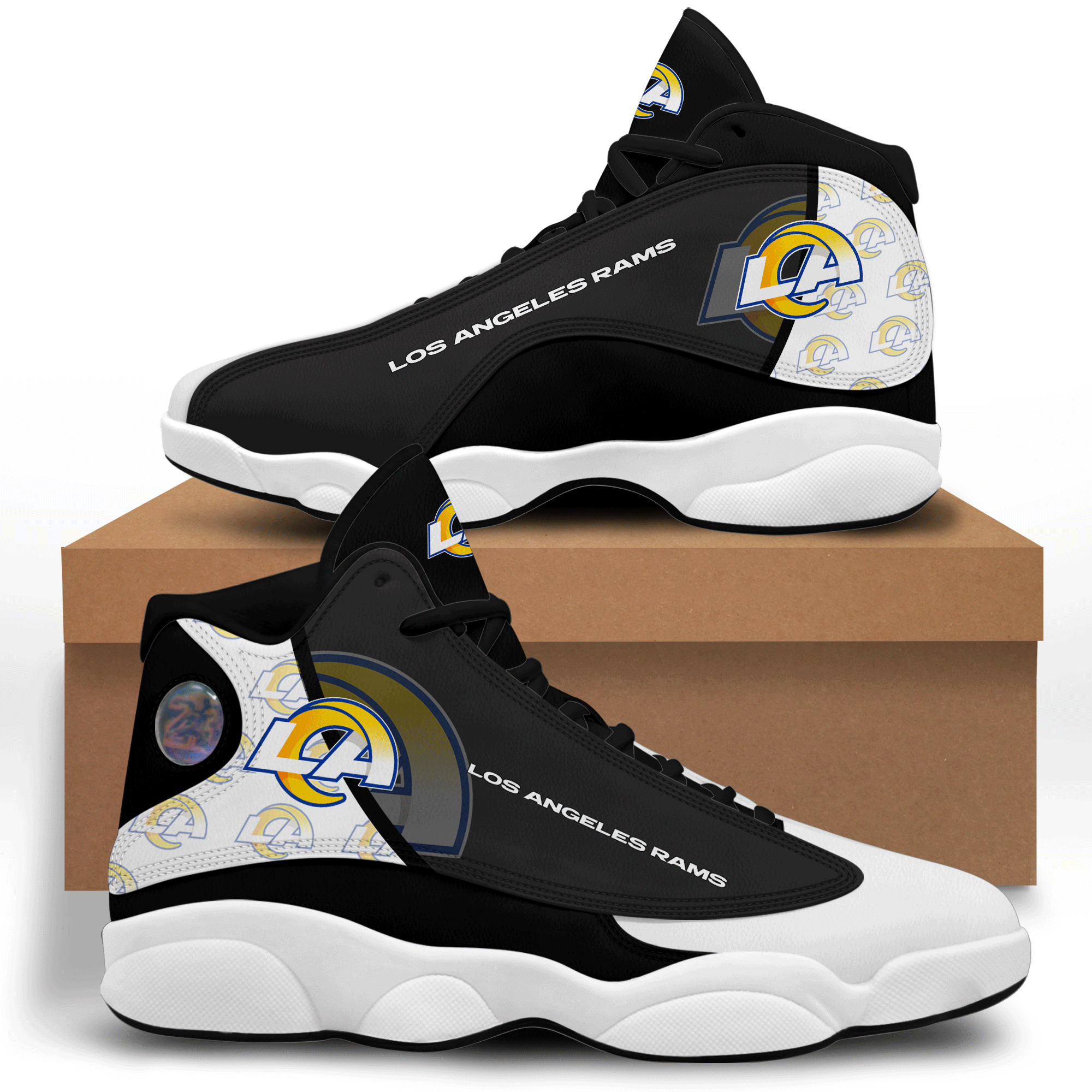 Los Angeles Rams Sport Team Air Jordan 13 Shoes For Fans