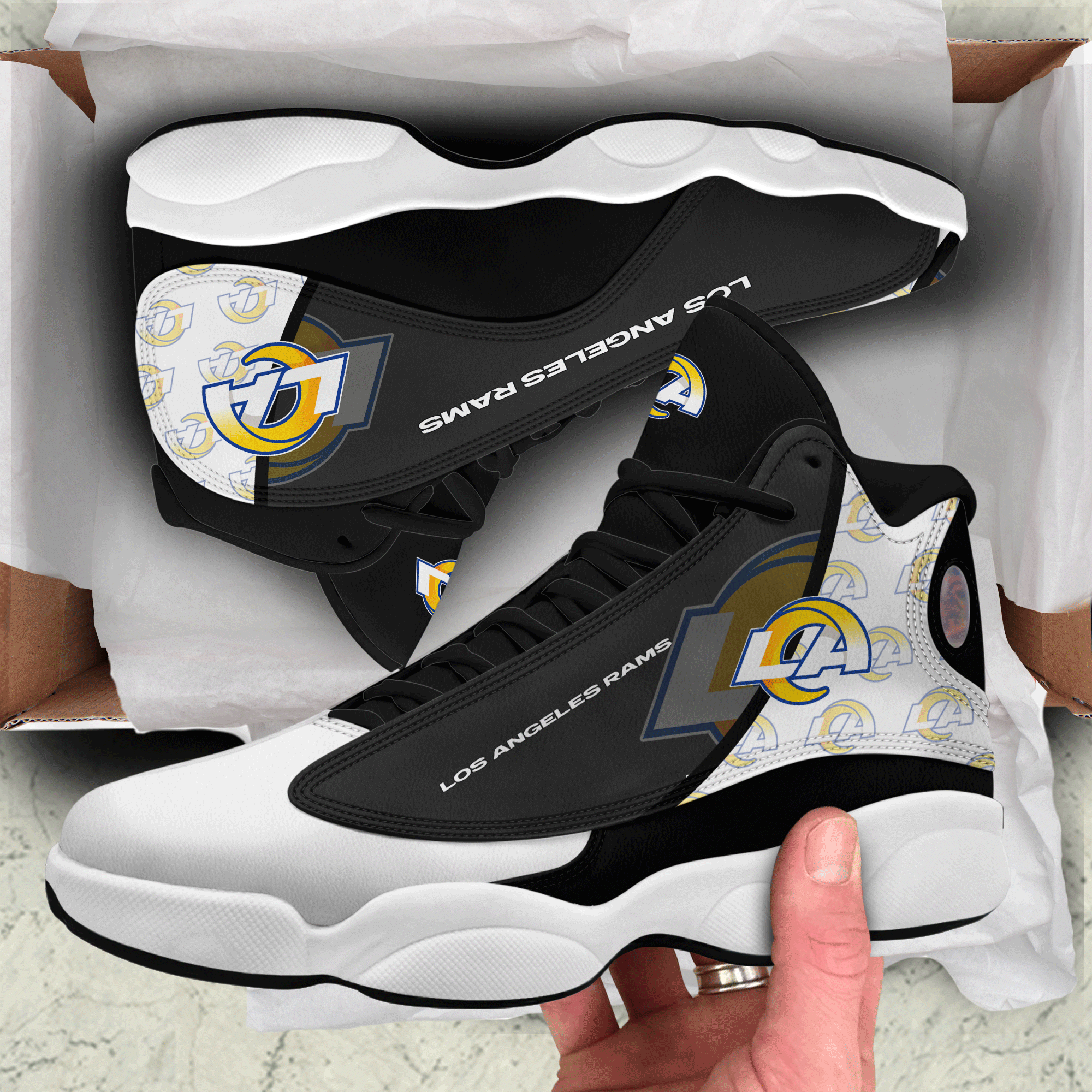 Men's Pittsburgh Steelers Limited Jordan 13 Shoes