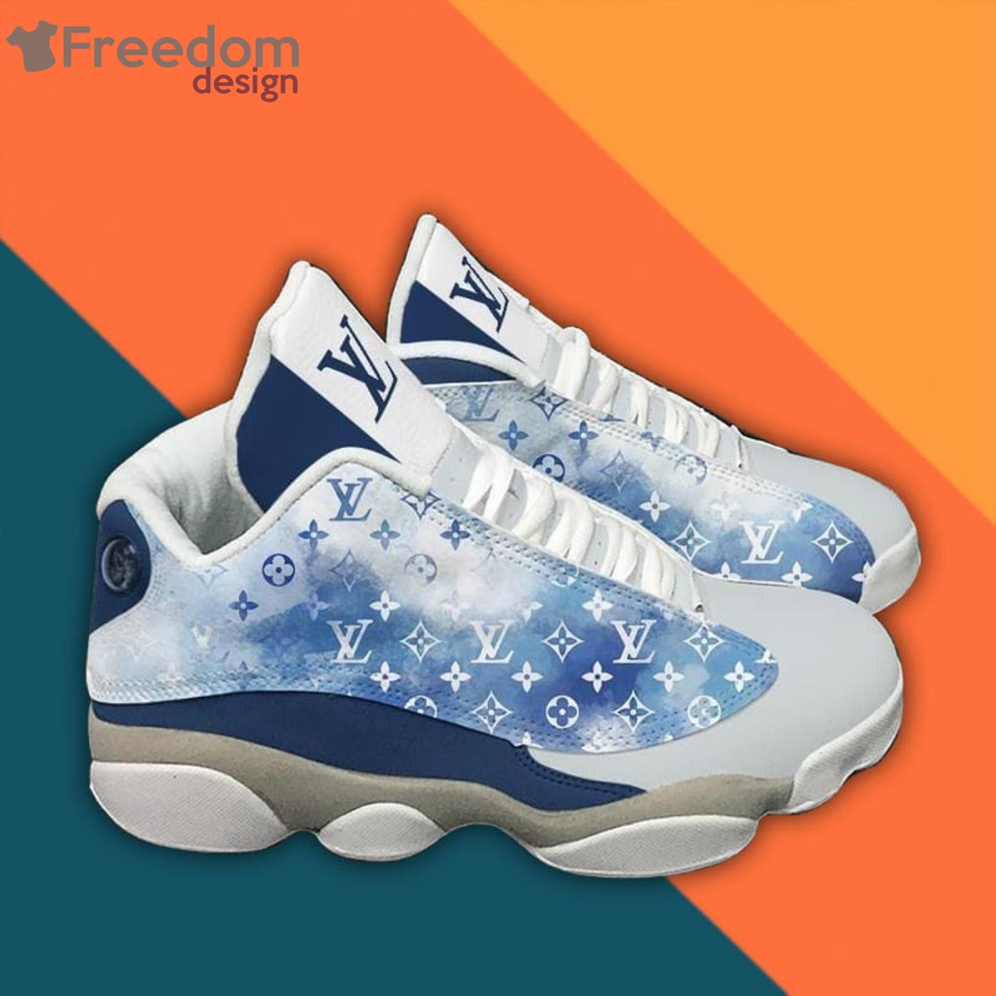 Louis Vuitton Rainbow Air Jordan 13 Sneaker Shoes - Freedomdesign