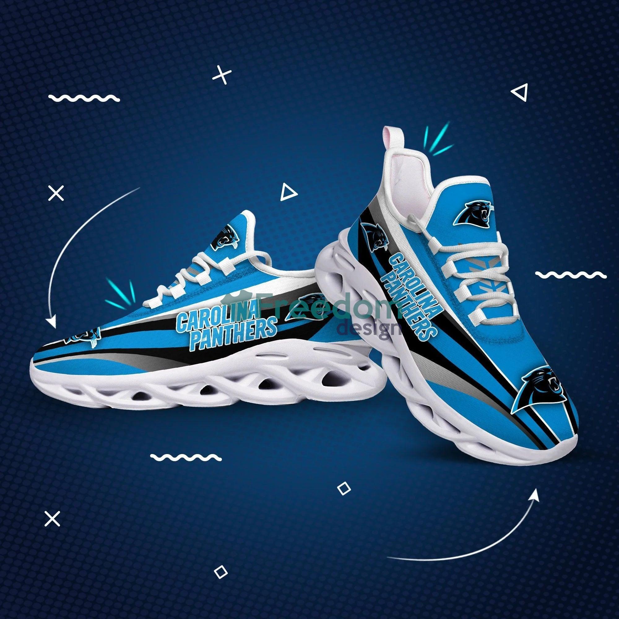 Love Carolina Panthers Cool Max Soul Snesker Running Shoes Product Photo 1