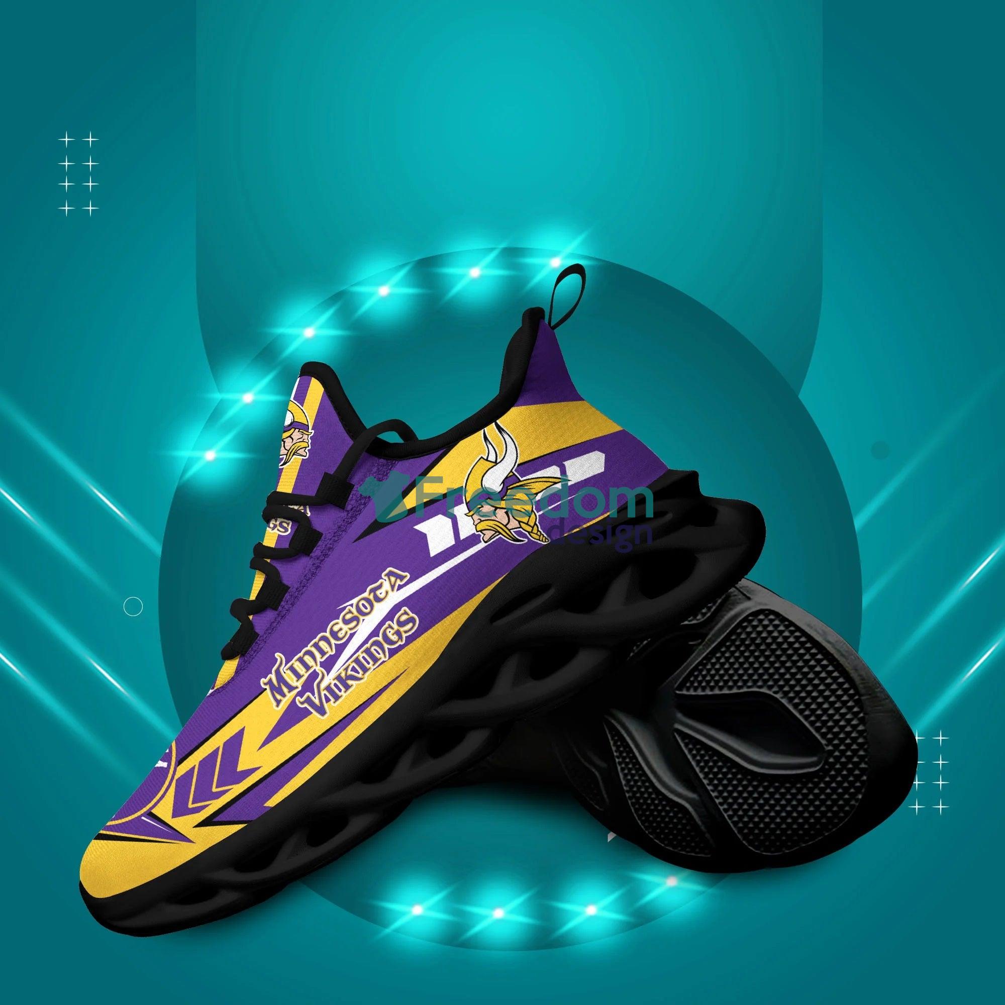 Love Minnesota Vikings Max Soul Snesker Running Shoes Product Photo 1