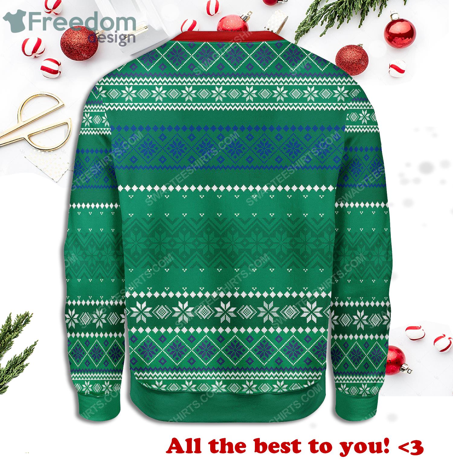 Merry Christmas Friends Tv Show Ugly Christmas Sweater Product Photo 2