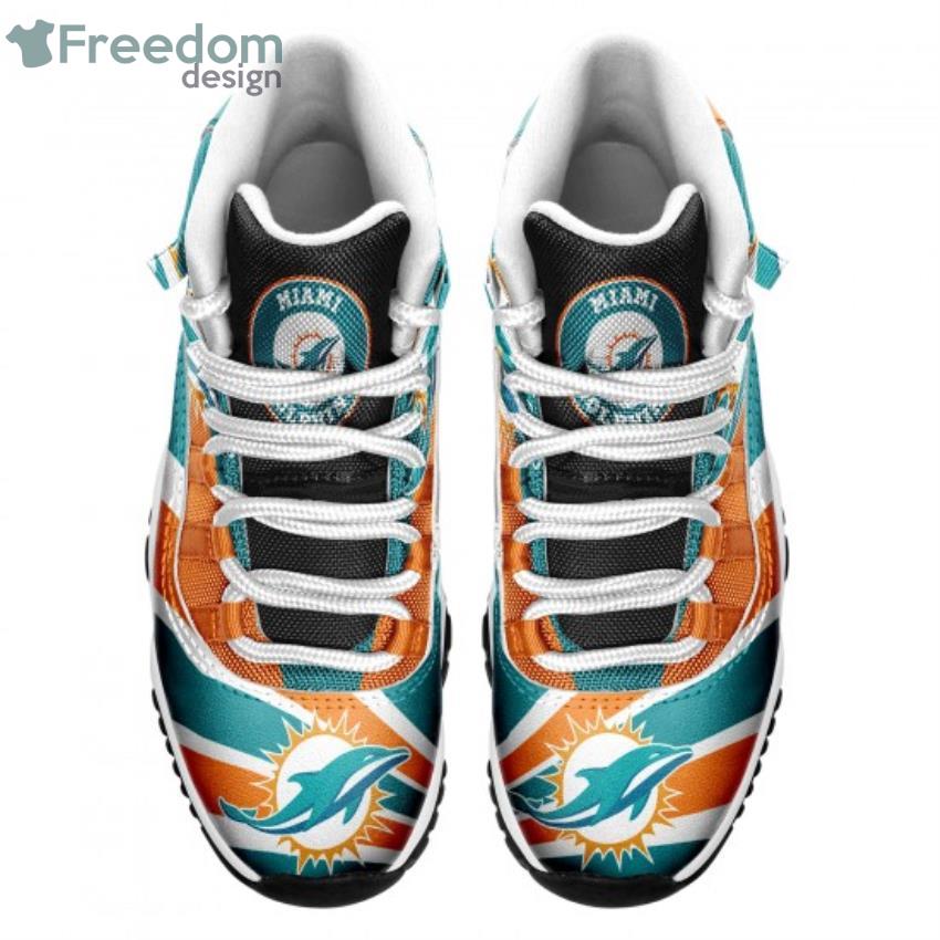 Miami Dolphins For Fans Air Jordan 11 Shoes