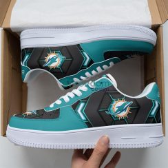 Miami Dolphins Shoes Air Force 1 Gift For Fans V28 - EvaPurses