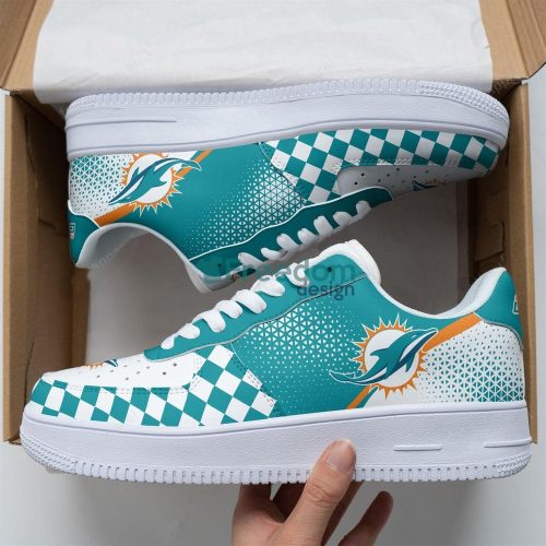 Miami Dolphins Team Best Gift Air Force Shoes For Fans