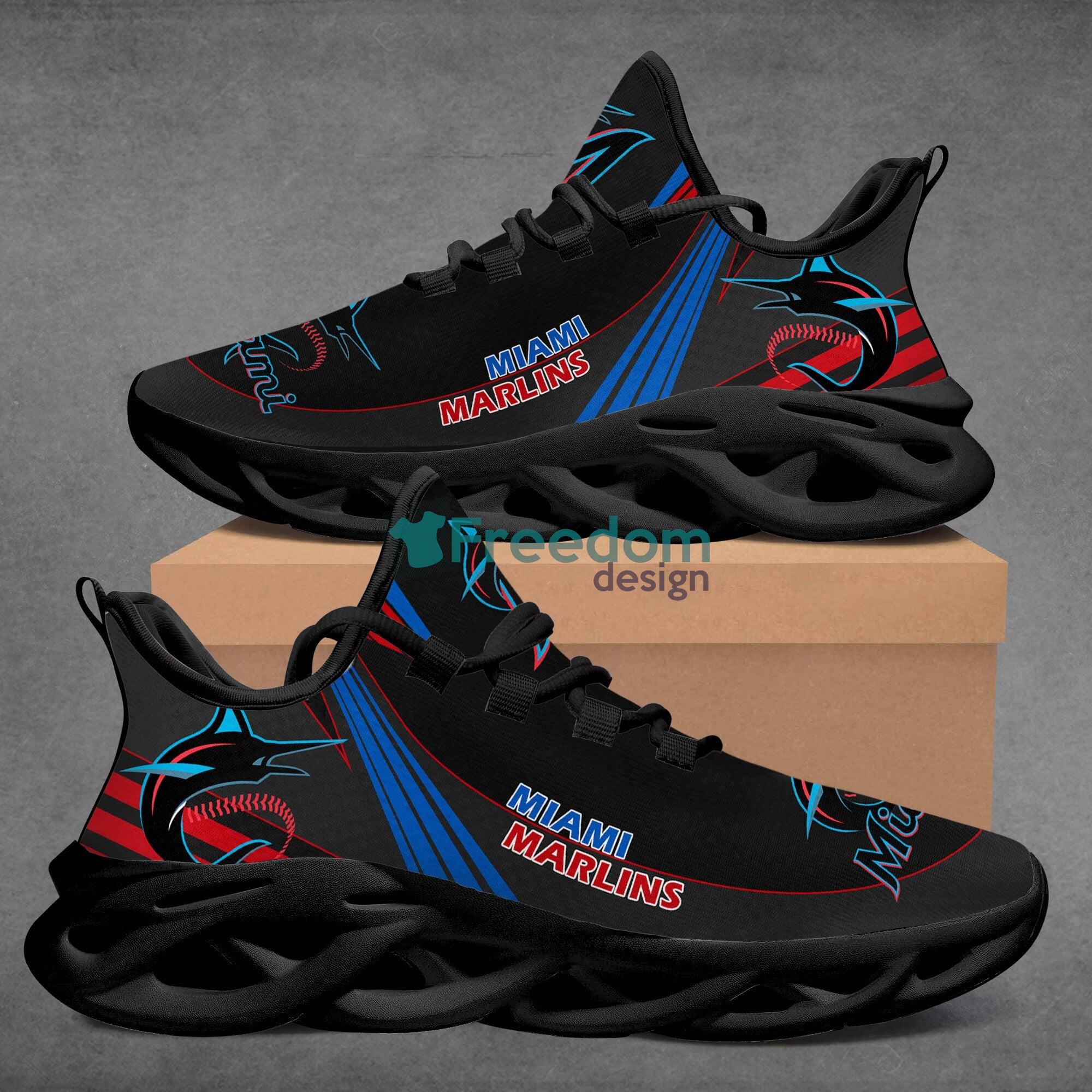 Miami Marlins Max Soul Snesker Running Shoes Product Photo 2