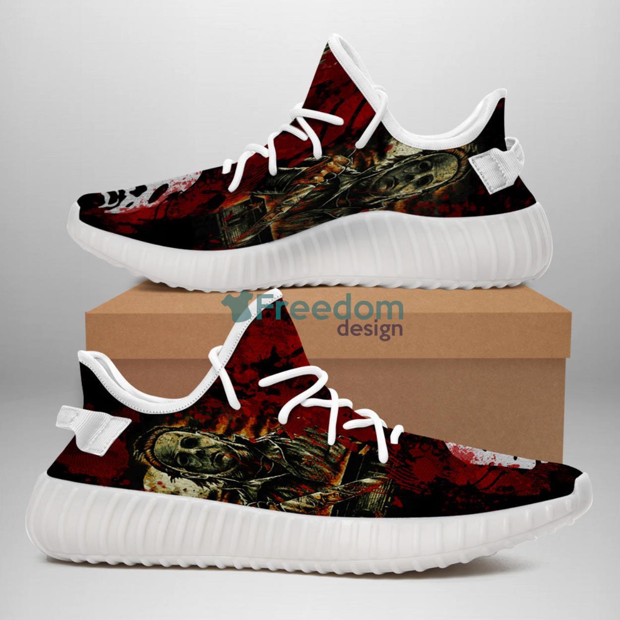 Michael Myers Halloween Gift Yeezy Shoes Product Photo 1