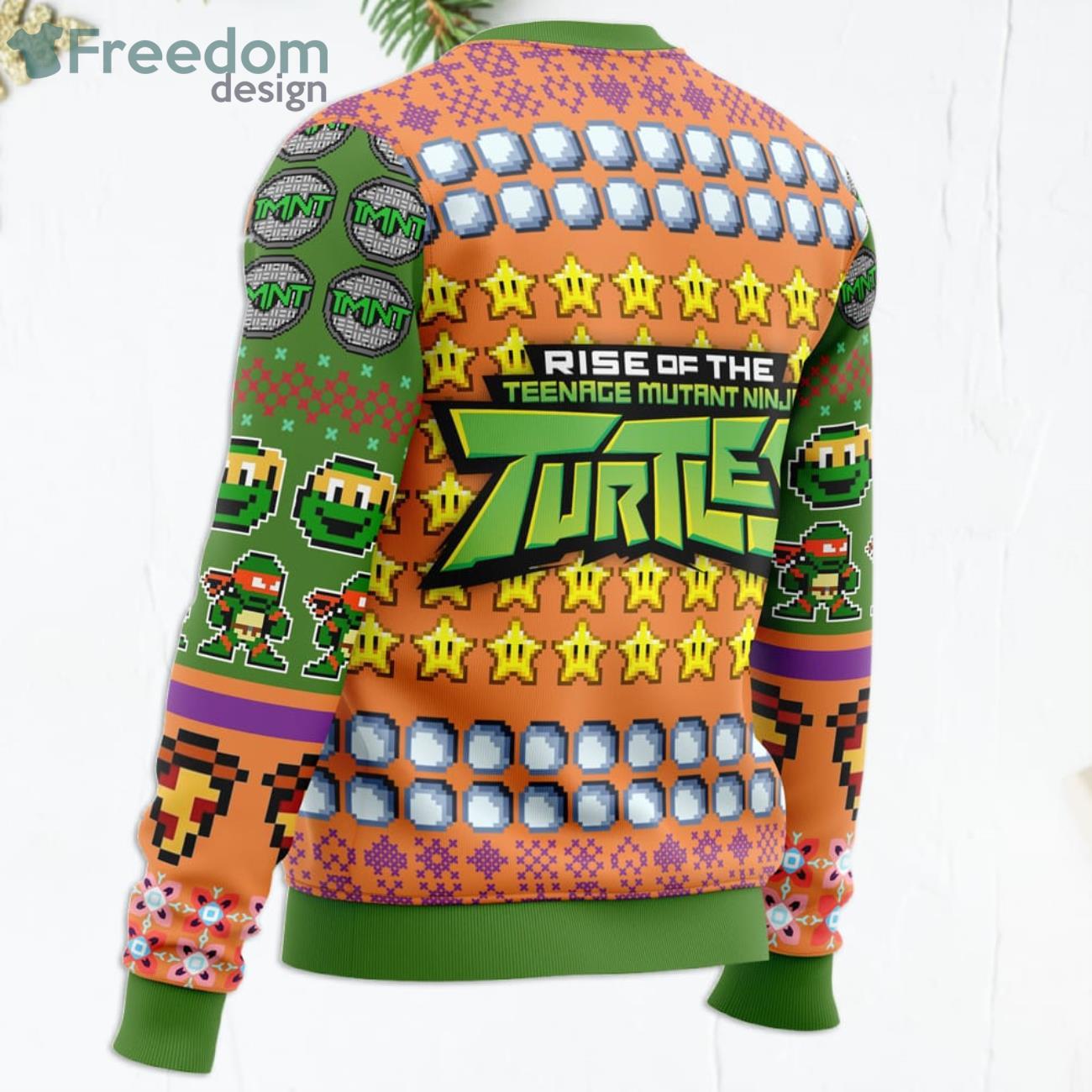 Ninja Turtles Michelangelo Teenage Mutant Baseball Jersey Shirt Custom  Number And Name - Freedomdesign