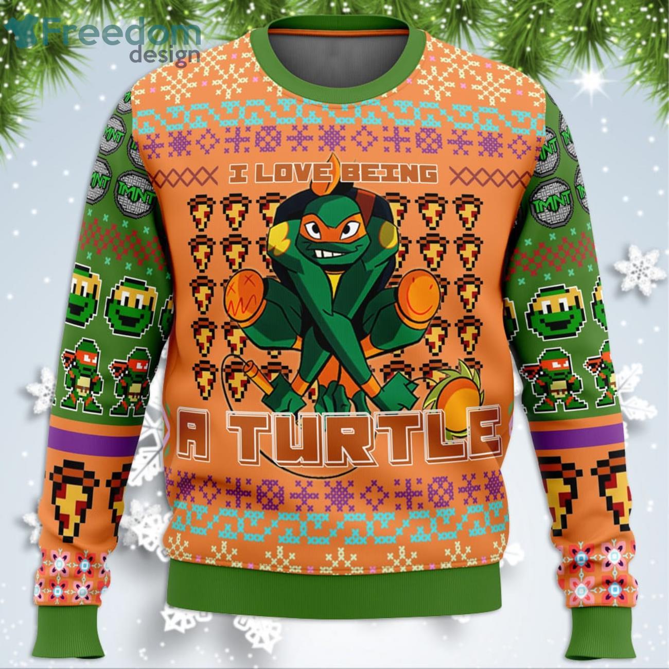 Ninja Turtles Michelangelo Teenage Mutant Baseball Jersey Shirt Custom  Number And Name - Freedomdesign